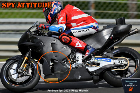 « Spy Attitude » Technique MotoGP : Du nouveau chez Honda lors du Test à Portimão !