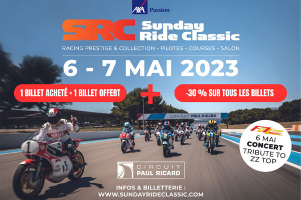 Sunday Ride SRC 2023 : Opération Promo à partir de ce soir jusqu'à dimanche soir !