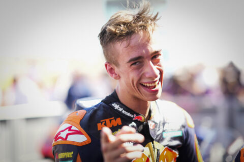 Les Moto2 se préparent pour le test officiel à Portimão.