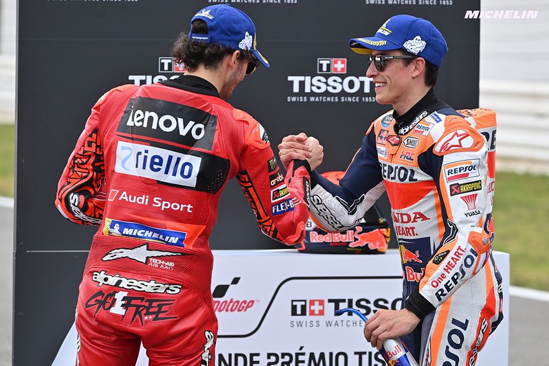 MotoGP: até casas de apostas italianas dão favorito a Marc Márquez para o título de 2024