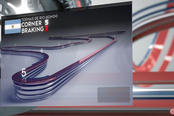 MotoGP Argentine Brembo : Freinage du virage à 1,5 G pendant 6 secondes...