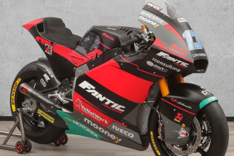 Moto2: Fantic Racing presents itself with Celestino Vietti and Borja Gomez (Video)