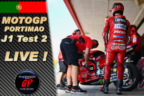 MotoGP Test Portimão J1 LIVE : Bagnaia en tête, Aprilia dans le coup