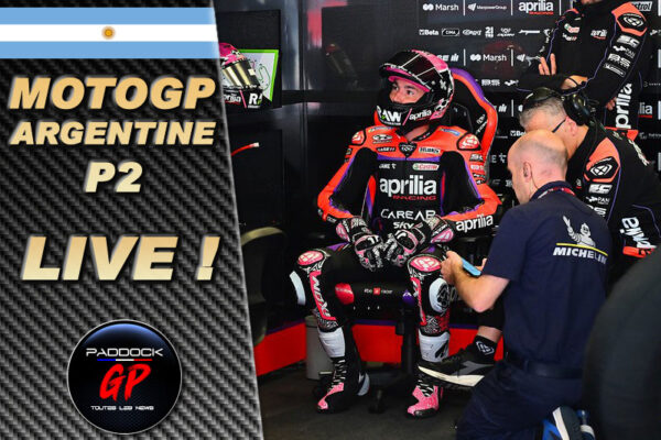 MotoGP Argentine P2 LIVE : C'est le bal à Noale !