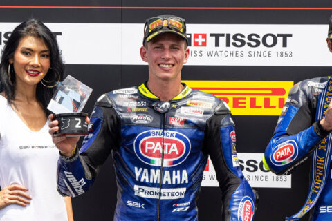 WSBK Superbike Indonesia J3: Andrea Locatelli (Yamaha / 5) aumenta a distância sobre seus perseguidores ...