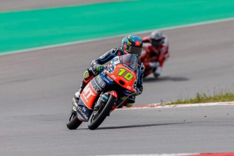 Moto3 Test Portimão J2 : Diogo Moreira hausse le rythme sur une piste difficile !