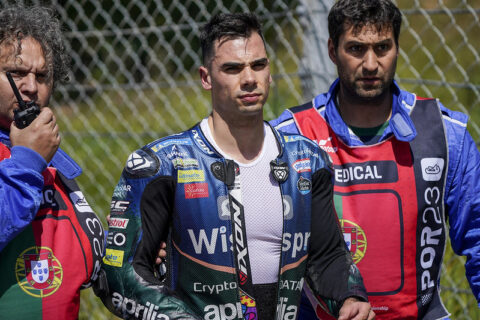 MotoGP Portugal Portimão J1 Miguel Oliveira (Aprilia/Ab) : « Quand on a des problèmes de frein, on freine plus tôt ! »