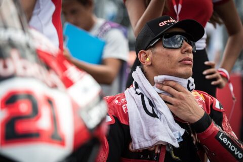 WSBK Superbike Indonesia J3: Michael Rinaldi (Ducati/4) frustrado e decepcionado com seu fim de semana