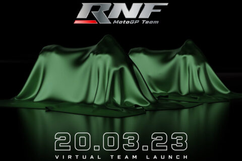 MotoGP 2023 : Présentation des Aprilia CryptoDATA RNF en direct !