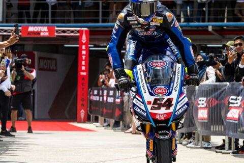 WSBK Superbike Indonésie J3 Débriefing Andrea Dosoli (Yamaha) : « Un weekend historique ! »