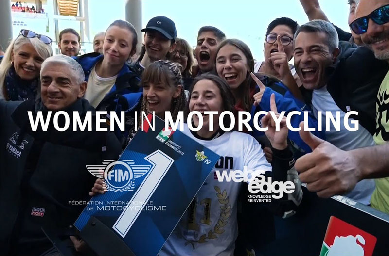 Vidéos : La FIM marque la Journée internationale de la femme avec un documentaire sur les femmes dans le motocyclisme