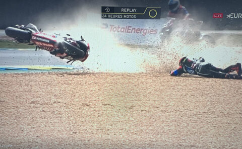 EWC 24 Heures Motos Le Mans: Disaster from the first corner for the pole sitter!