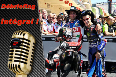 MotoGP Austin J3 Débriefing Fabio Quartararo (Yamaha/3) : « J'étais déjà à la limite du premier virage jusqu'à la fin » (Intégralité)