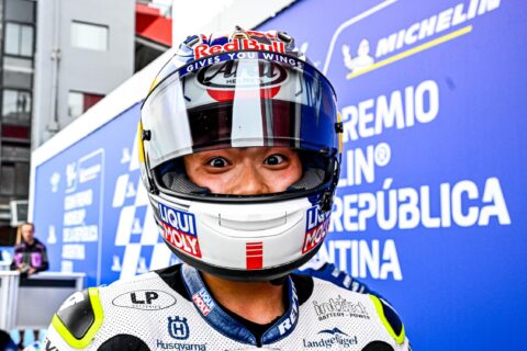Moto3, Austin P2: Ayumu Sasaki takes control