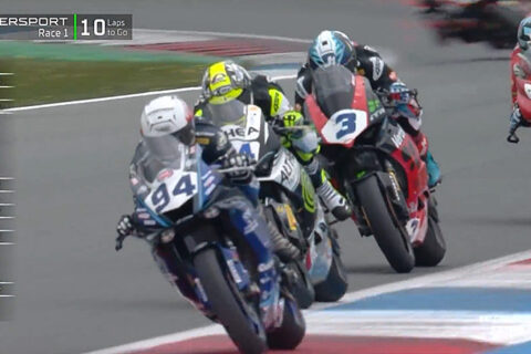 WSBK Supersport Assen Course-1 : Valentin Debise très solide, Nicolò Bulega en solitaire et Marcel Schrötter survolté !