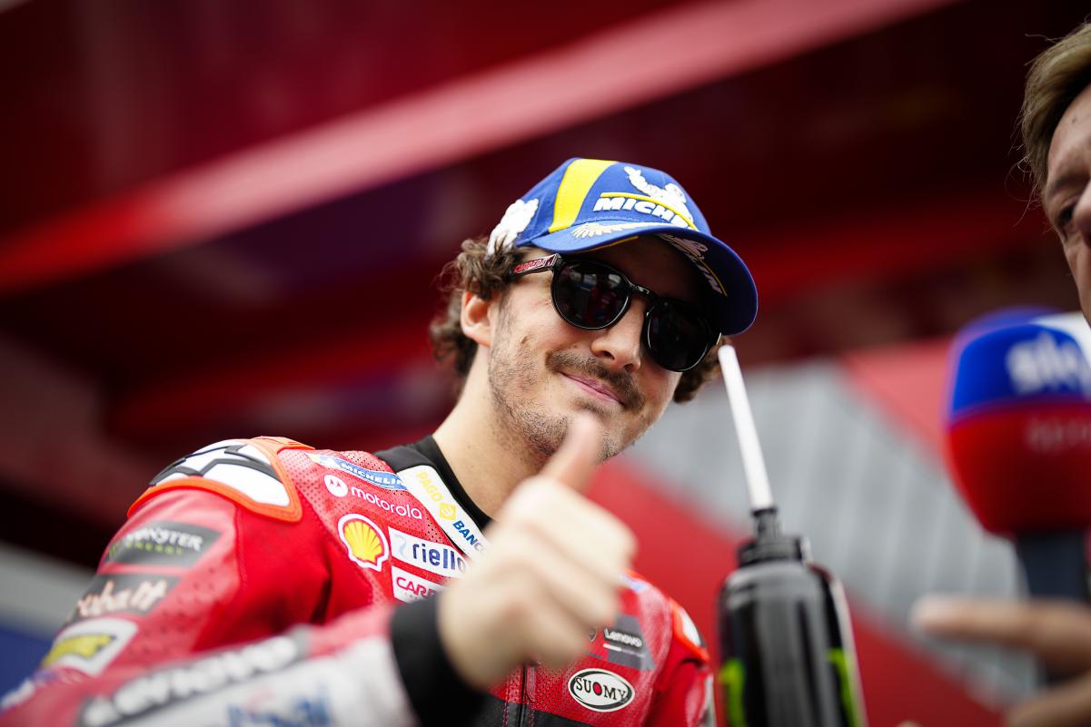 MotoGP Argentine J2, Pecco Bagnaia (Ducati/6) : « je n’en ai pas fait plus car j’aurais risqué la chute »