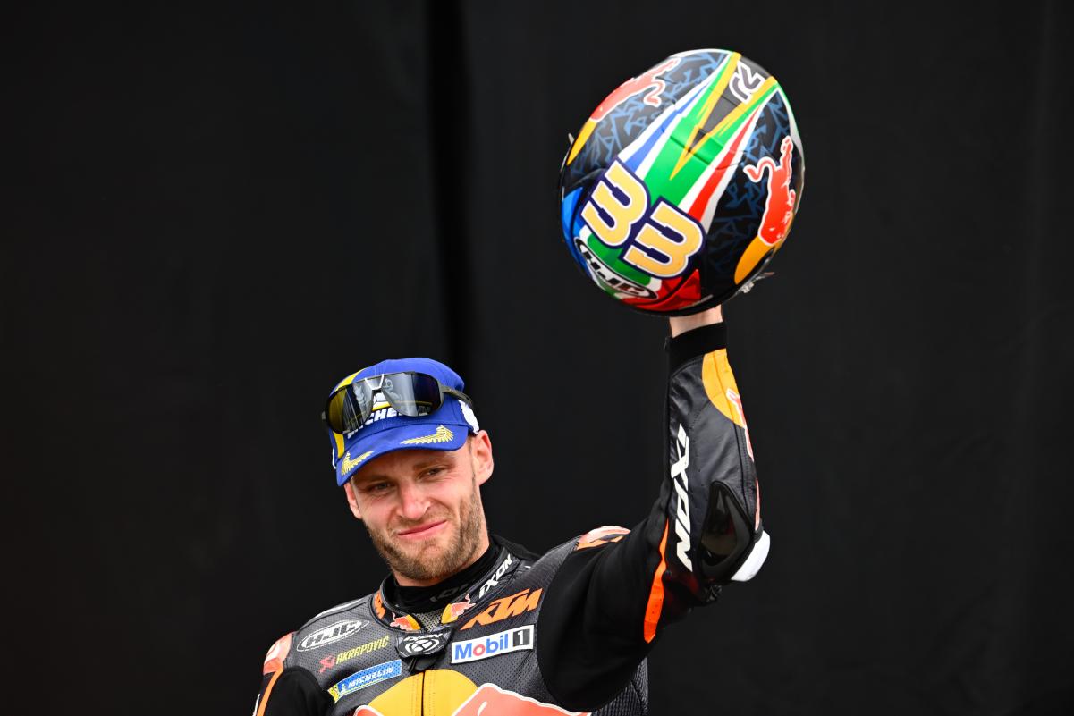 MotoGP Argentine J3, Brad Binder (KTM/17) ne voit pas les mêmes choses dans le peloton que Fabio Quartararo : “avec Viñales c’était à 100% un incident de course”