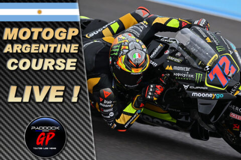 MotoGP Argentine Course LIVE : Marco Bezzecchi vainqueur et leader du Championnat, Johann Zarco deuxième