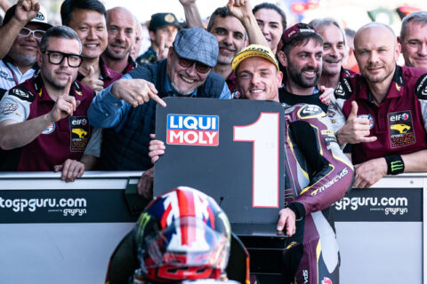 Moto2 ヘレス スペイン レース: サム・ロウズが女王陛下に仕える!