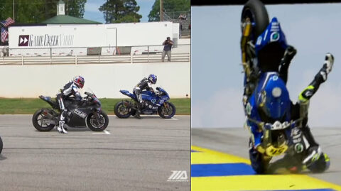 MotoAmerica Road Atlanta Superbike: A fall and a breathtaking duel! (Videos)