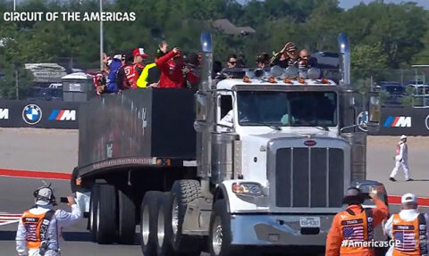 MotoGP Austin Parade LIVE : La charette version US...
