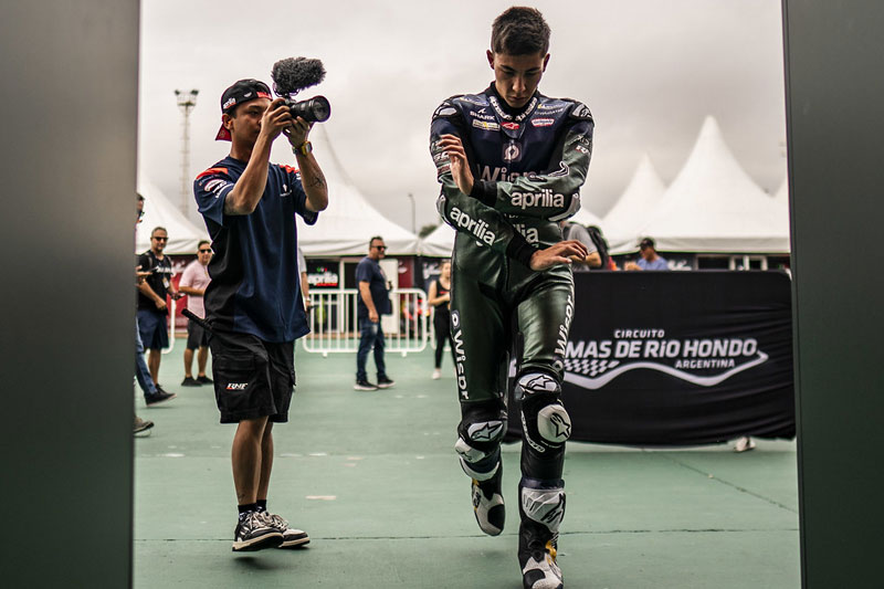 MotoGP Argentine J2, Raúl Fernández (Aprilia/14) : « Je me suis retrouvé derrière Zarco et il était impossible de le dépasser »