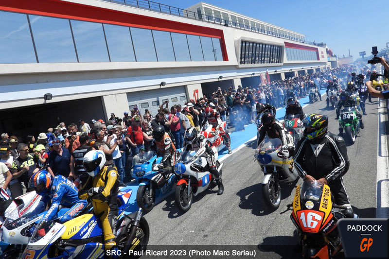 Sunday Ride SRC 2023 : Edition record pour la célébration de l’histoire de la moto de vitesse (Photos)