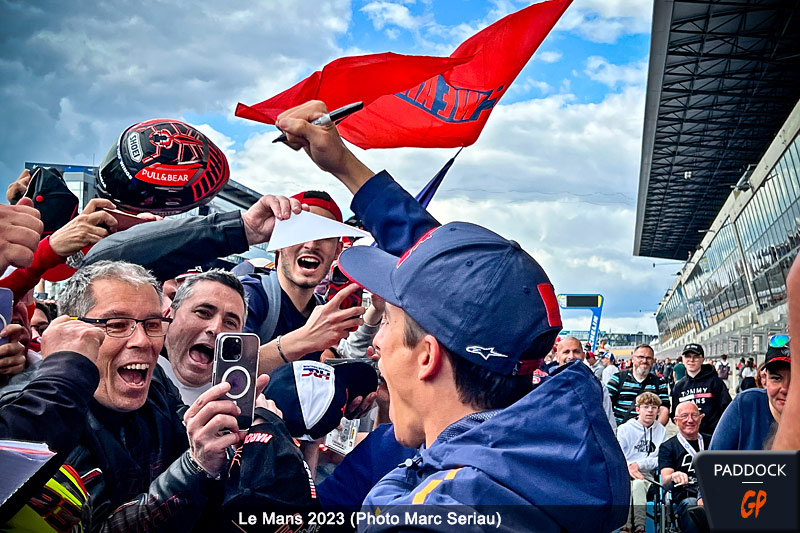 MotoGP Le Mans France : Marc Márquez, Gladiator !