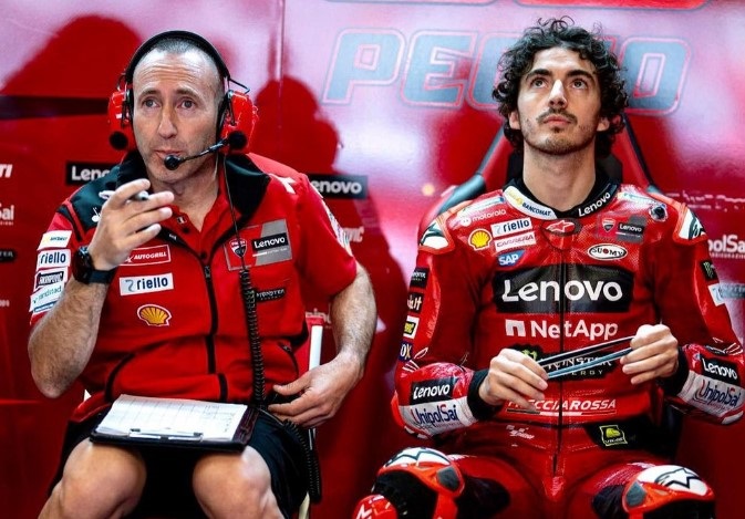 MotoGP, Cristian Gabarrini : “Pecco Bagnaia fait une grande différence par rapport aux autres pilotes Ducati”