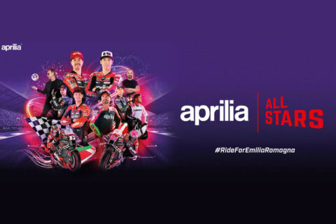 People MotoGP : L'Aprilia All Stars 2023 aura lieu samedi en soutien avec l'Émilie-Romagne !