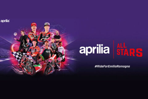 Pessoas MotoGP: O Aprilia All Stars 2023 acontecerá no sábado em apoio à Emilia-Romagna!