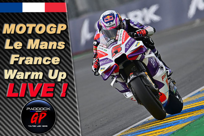 MotoGP France Warm-up LIVE : Johann Zarco le plus rapide, Fabio Quartararo 6e
