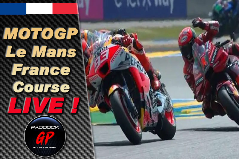 MotoGP France Course LIVE : Marco Bezzecchi en patron, podium pour Johann Zarco 3e, Fabio Quartararo 7e