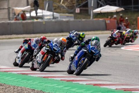 WSBK Supersport Barcelona Warm Up: Stefano Manzi and Valentin Debise shine!