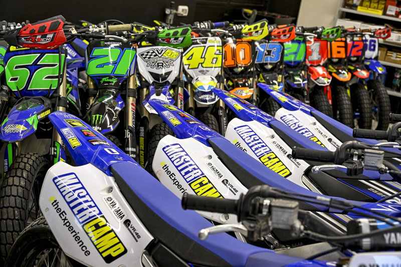 The 12th edition of the Yamaha VR46 Master Camp is maintained