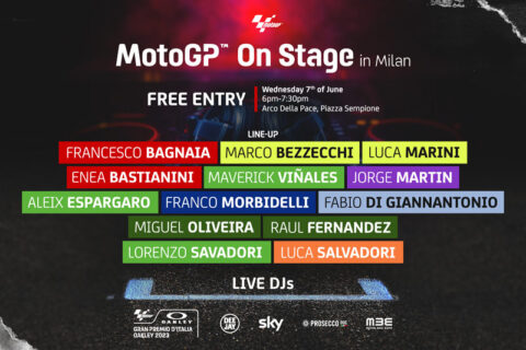 MotoGP™ On Stage in Milan: Join them for an unprecedented show!