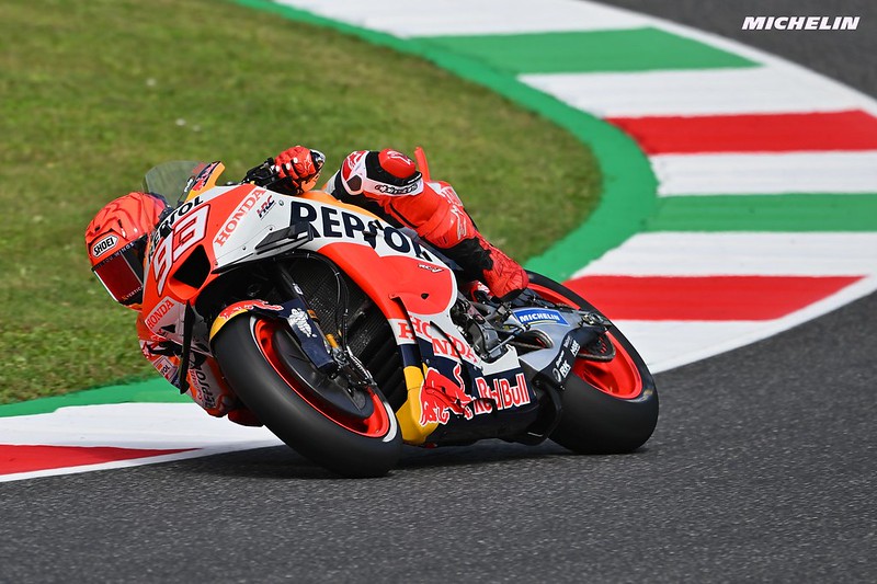 Marc Marquez au Grand Prix d'Italie 2023.