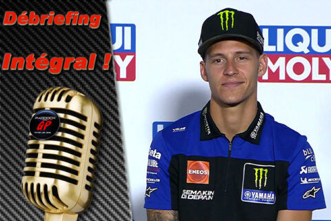 MotoGP Allemagne J0 Débriefing Fabio Quartararo : "De ma carrière, non, du MotoGP, oui !", etc. (Intégralité)