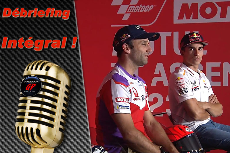 MotoGP Pays-Bas Assen J0 Débriefing Johann Zarco : « Je veux gagner des courses avant que Pedro Acosta arrive parce qu’alors je pense que j’aurai une chance de moins de gagner », etc. (Intégralité)