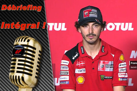 MotoGP Netherlands Assen J2 Debriefing Francesco Bagnaia (Ducati/2): "The first thing he said to me after pole position was 'I could beat you'", etc. (Entirety)
