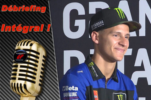 MotoGP Italie Mugello J0 Débriefing Fabio Quartararo : "Nous allons garder la même moto pour les trois courses et arrêter de toucher à tout" (Intégralité)