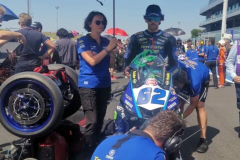 WSBK Supersport Misano Course-2 : Stefano Manzi fait le show, quelle revanche sur Nicolò Bulega !