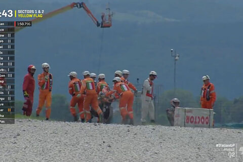 Moto2 Italie Mugello Qualifications : Arón Canet en pole, mais au centre médical !