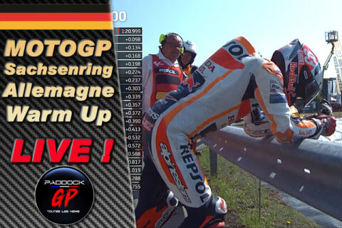 MotoGP Allemagne Warm Up LIVE : La chute de trop pour Marc Marquez ?