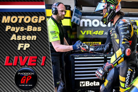 MotoGP Pays-Bas Assen FP LIVE : Jamais 2 sans 3 pour Marco Bezzechi ! Fabio Quartararo 2e, Johann Zarco 14e