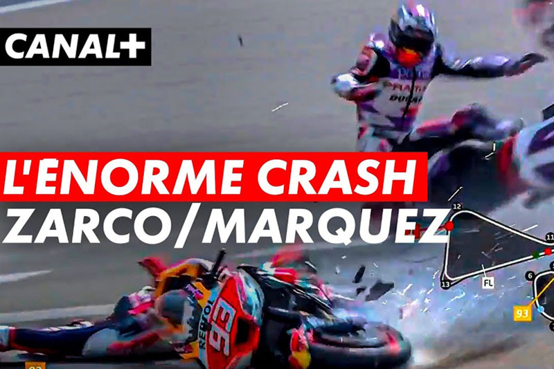 Incidente no MotoGP na Alemanha Marc Márquez x Johann Zarco: A direção de corrida provou que o francês estava errado…