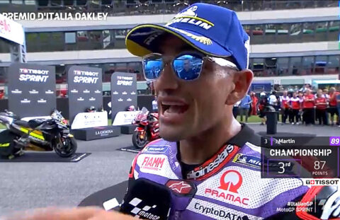 MotoGP Italie Mugello Sprint : Jorge Martín  (Ducati/3) « A chaud » !