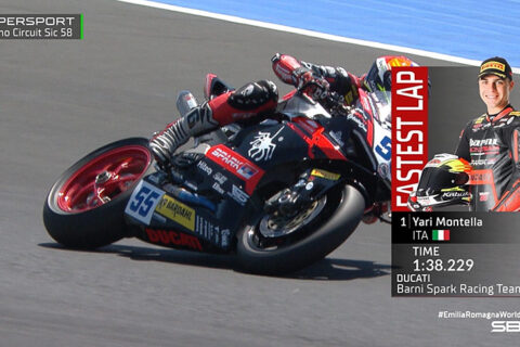 WSBK Supersport Misano FP1 : Braquage à l'italienne !