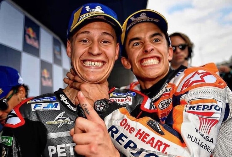 MotoGP Allemagne J3 Fabio Quartararo (Yamaha/13) : « Je tiens à le féliciter (Marc Márquez) pour ce qu’il fait »