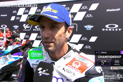 MotoGP, France, Course : Johann Zarco (Honda/1) ? à chaud ?